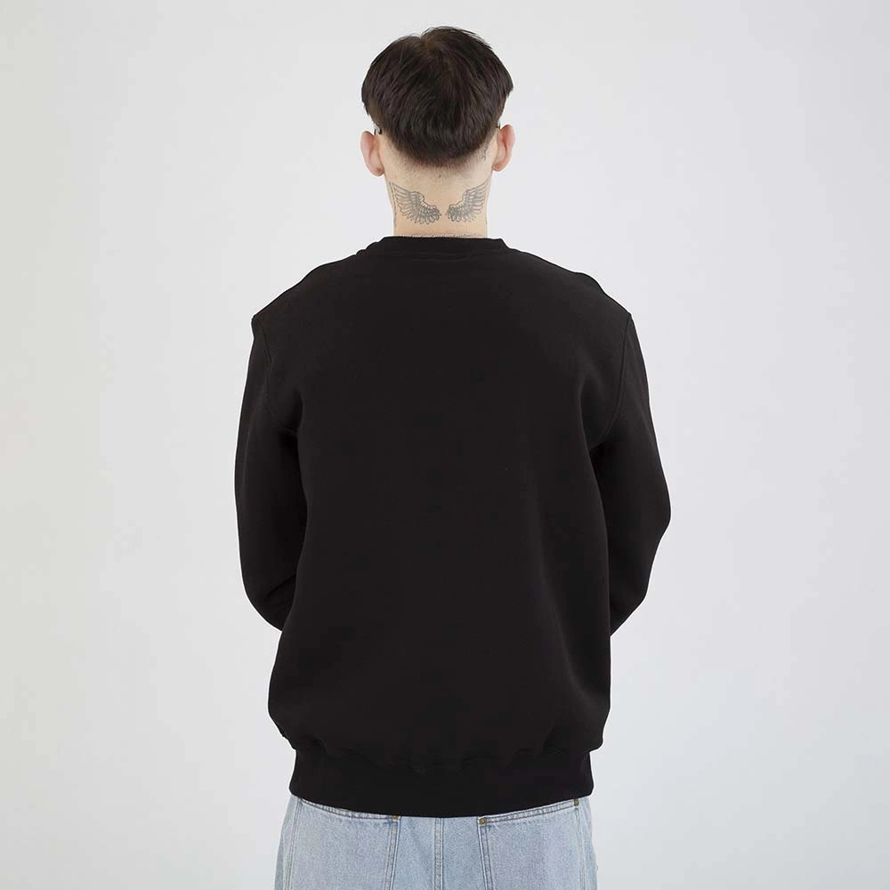 Bluza Diil Crewneck Odblask czarna