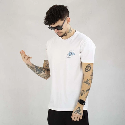 Koszulka Smerfy Funny 3Pak biały czarny szary