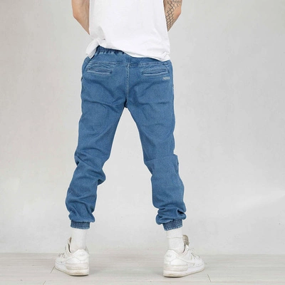 Spodnie Prosto Jogger Jeans Pazy blue