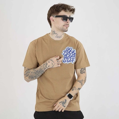 Koszulka Motive Go Front beżowa