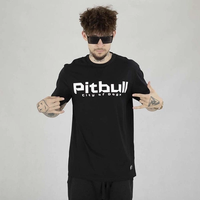 Koszulka Pit Bull City Of Dogs 24 czarna