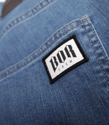 Biuro Ochrony Rapu-Bor New Szorty Krótkie Spodnie Light Jeans