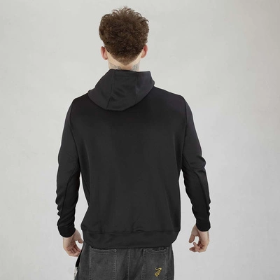 Bluza SikSilk Hodie Essentials Polie SS-26415 czarna