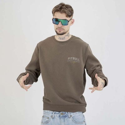 Bluza Pit Bull Crewneck Santa Muerte oliwkowa