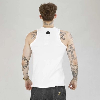 Tank Top Pit Bull Rib Classic Boxigng biały