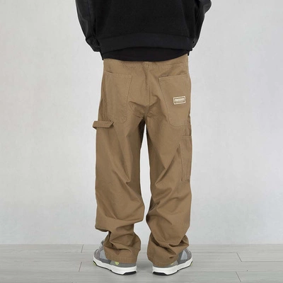 Spodnie Mass Pants Baggy Fit Worker beżowe