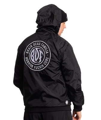 Kurtka Brain Dead Familia Circle Logo czarna