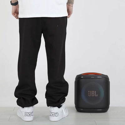 Spodnie Dresowe Motive Baggy Laur Color czarno żółte