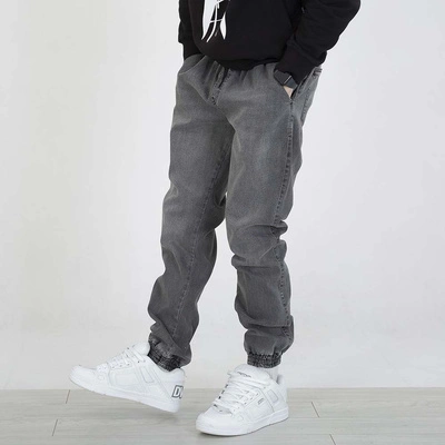 Spodnie Jigga Wear Crown Jogger Jeans grey