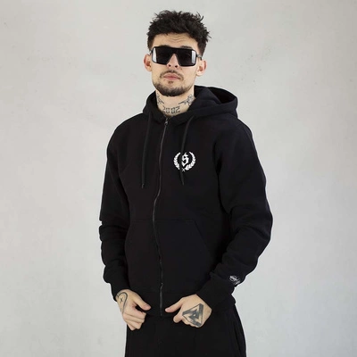 Bluza Środowisko Miejskie Hoodie ZIP Laur czarna