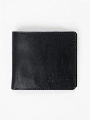 Skórzany Portfel Lucky Dice Name Leather czarny