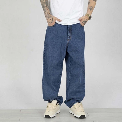 Spodnie Baggy Elade Classic blue denim