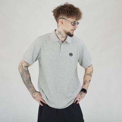 Koszulka Polo Pit Bull Rockey szara