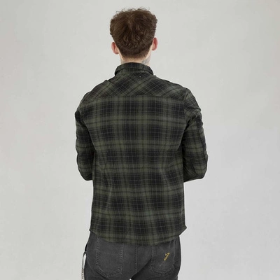 Koszula Pit Bull Mitchell Classic zielono czarna