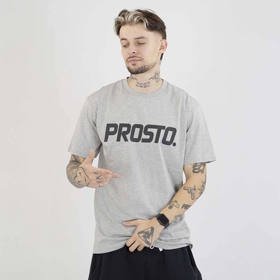 Koszulka Prosto Big Log szara