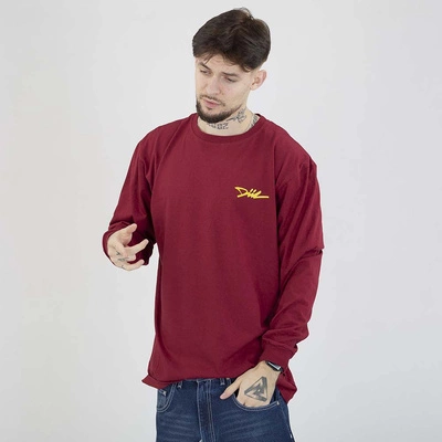 Long Diil Small Tag bordowy