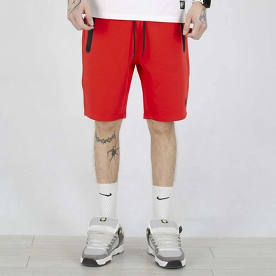 Krótkie spodenki Pit Bull Dogwood czerwone