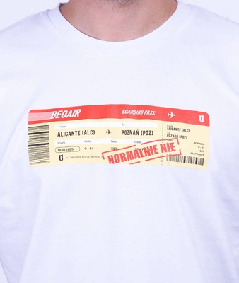 Biuro Ochrony Rapu NORMALNIE T-Shirt Biały