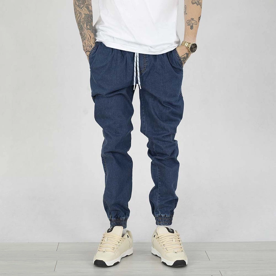 Spodnie Jogger Elade Handwritten dark jeans