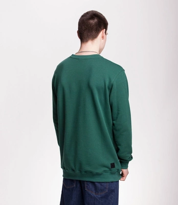 Biuro Ochrony Rapu BORCREW Bluza ciemny Zielony