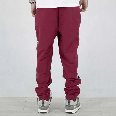 Spodnie dresowe Pit Bull Tape Nugget bordowe