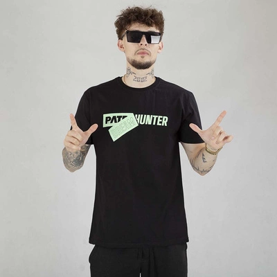 Koszulka Patriotic Sticker Hunter czarna