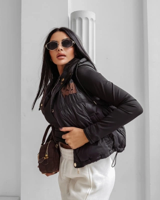 Kurtka damska Olavoga Viroon czarna