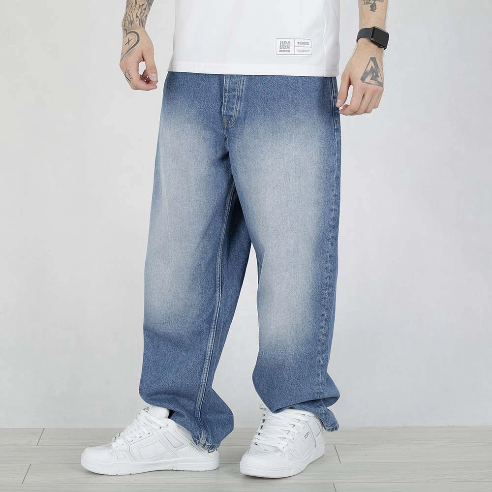 Spodnie Jeansowe Homeboy X-Tra Monster Denim vintage blue