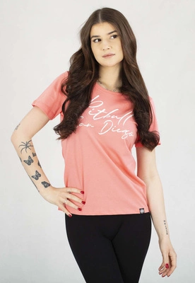 Koszulka Pit Bull Pitbull SD koralowa