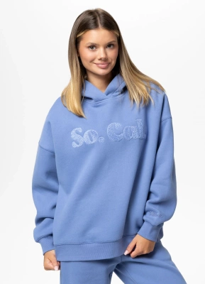 Bluza Pit Bull Hoodie So Cal niebieska