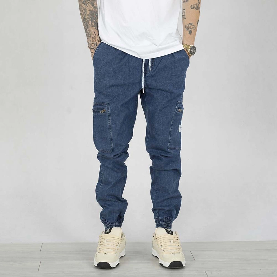 Spodnie Jogger Cargo Elade light blue jeans