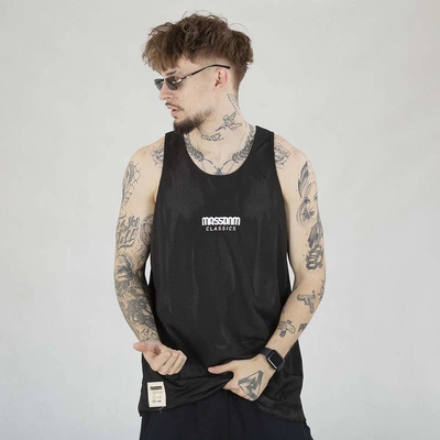 Tank Top Mass No Hope Reversible Mesh multi czarny