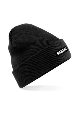 Diamante BEANIE Czapka Zimowa Czarny