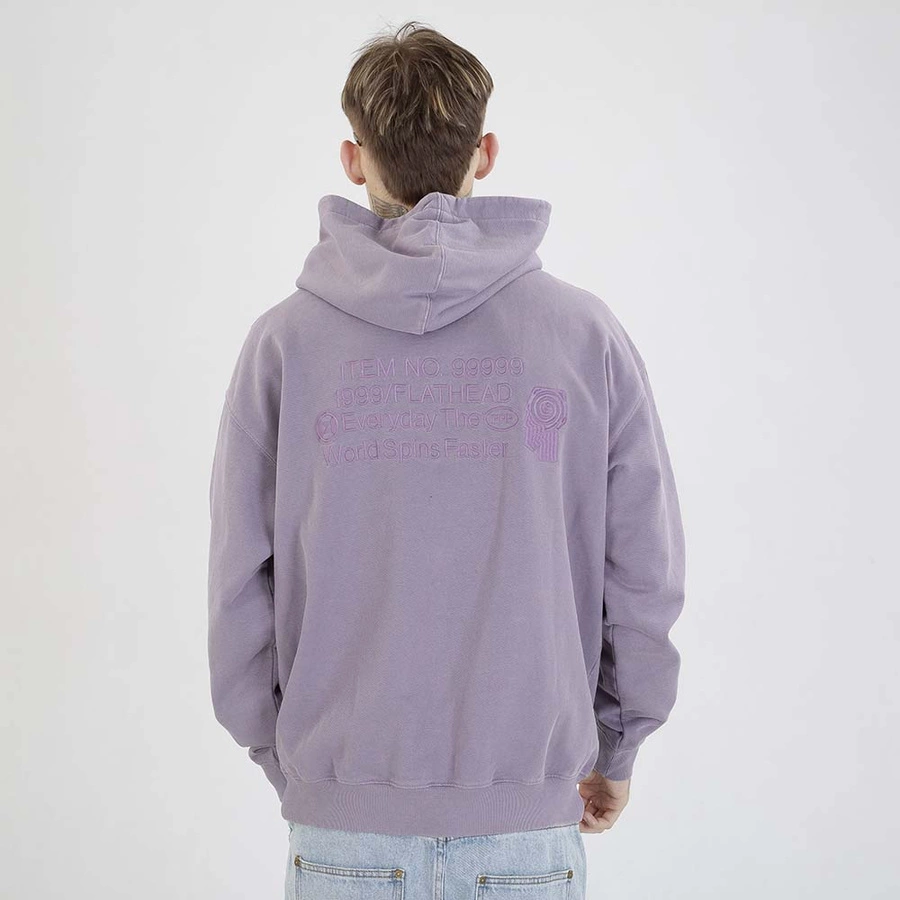 Bluza Prosto Hoodie Flathead lawenda