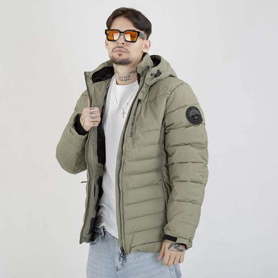 Kurtka Pit Bull Crestline szarozielona