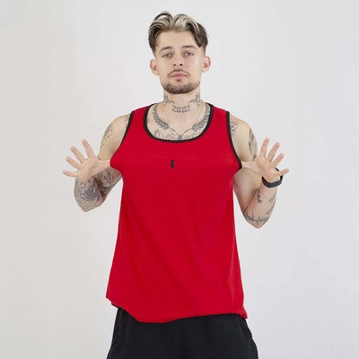 Tank Top Dudek P56 Dudek Logo czerwony