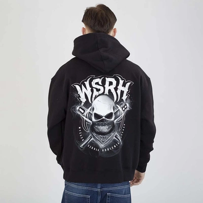 Bluza WSRH Hoodie ZIP Skull czarna