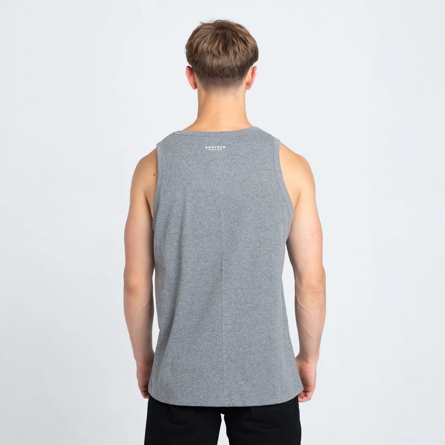 Biuro Ochrony Rapu BORCREW CLASSIC Tank Top Szary