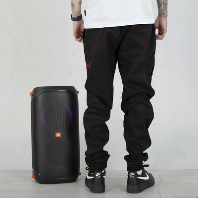 Spodnie Jogger Stoprocent Classic Red Tag Haftbark czarne
