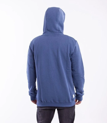 Biuro Ochrony Rapu BORCREW THE CREW Bluza z kapturem Jeansowy