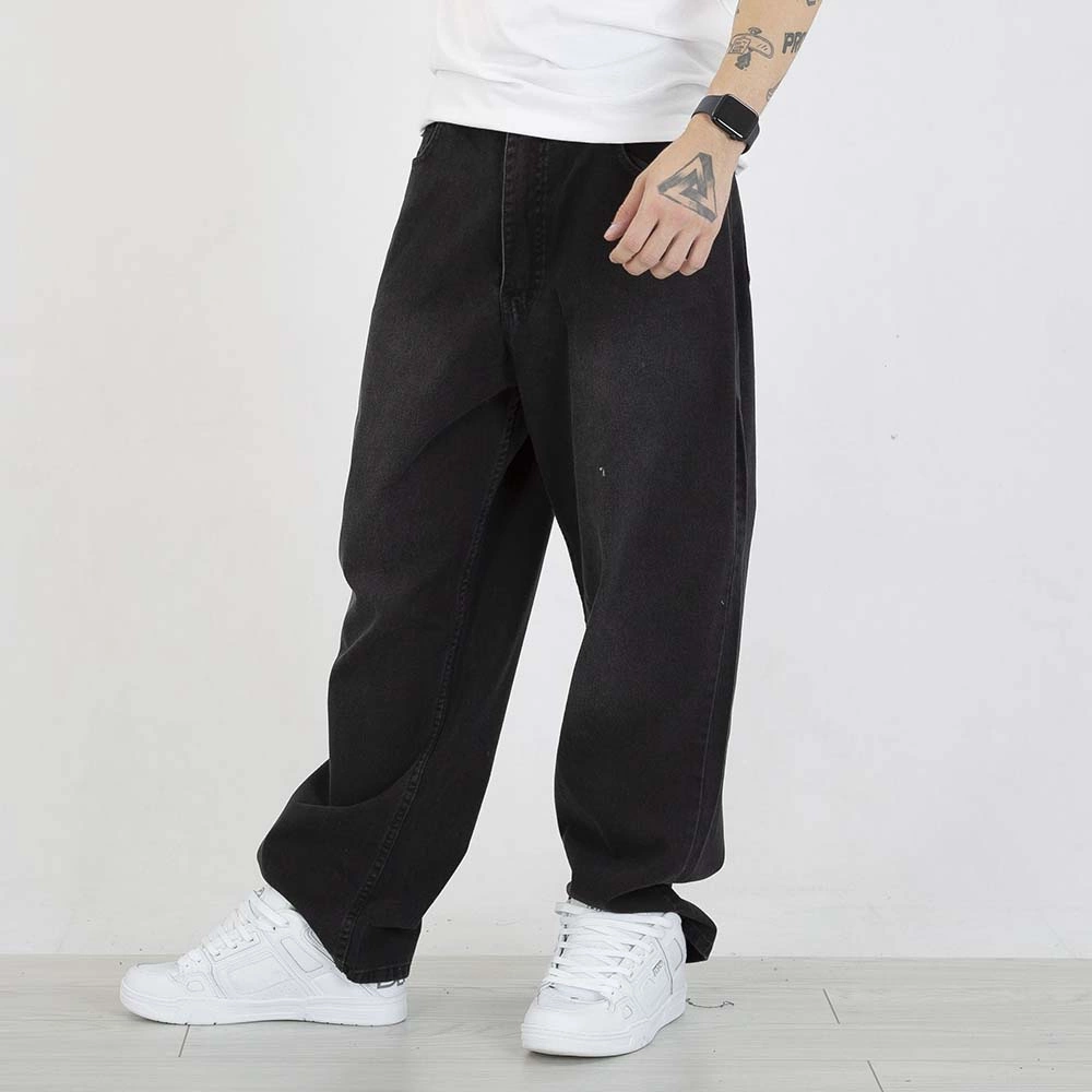Spodnie Baggy Lucky Dice  LD Clothing jeans czarne