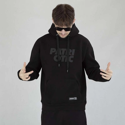 Bluza Patriotic Hoodie CLS Red Shadow czarna