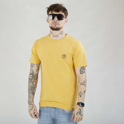Koszulka Pit Bull Slim Fit San Diego CA Small Logo żółta