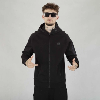 Bluza Pit Bull Hoodie Zip Hermes czarna