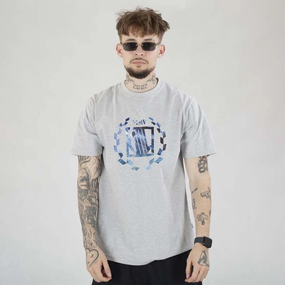 Koszulka Diil Laur High szara niebieskia