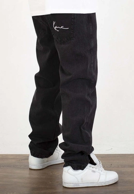 Spodnie Baggy Karl Kani KK Small Signature Denim 6000500 vintage black