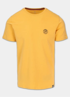 Koszulka Pit Bull Slim Fit San Diego CA Small Logo żółta