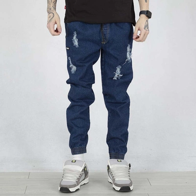 Spodnie Diamante Wear Jogger Crew Unisex z dziurami medium 