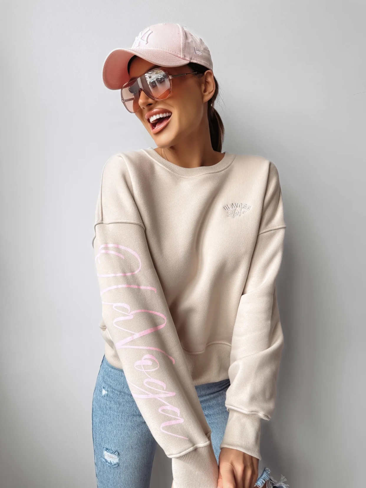 Bluza Olavoga Soda beżowa