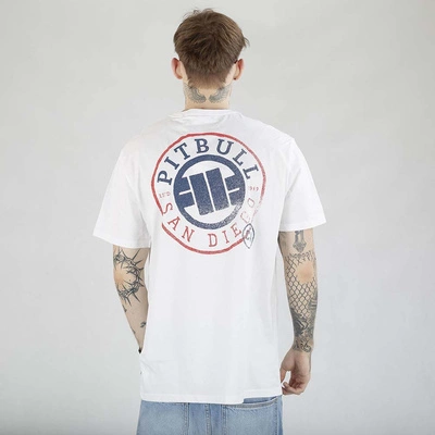 Koszulka Pit Bull SD Stamp biała